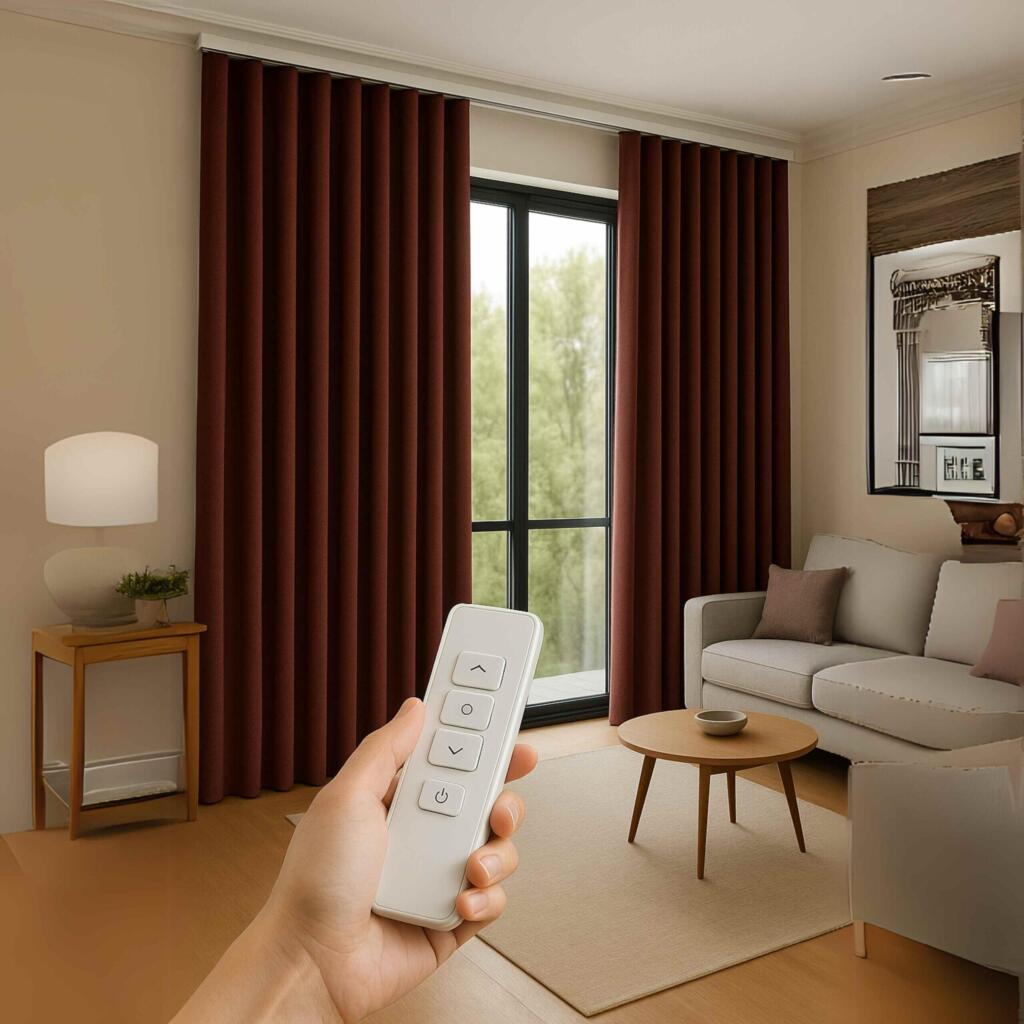 motorized curtains dubai