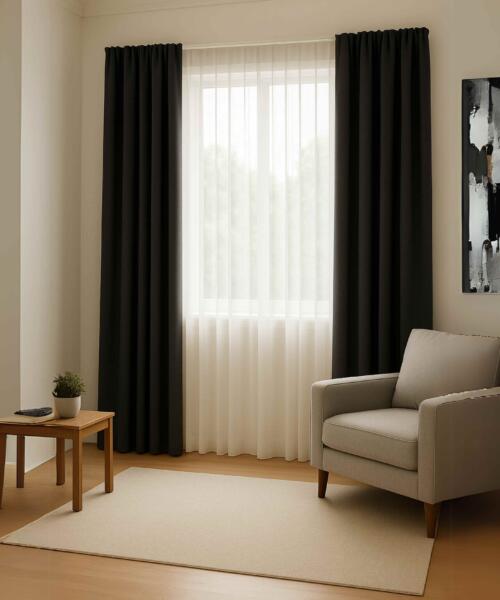 Sheer And Blackout Curtains