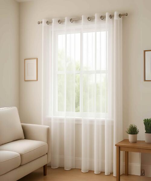 Sheer Eyelet Curtains
