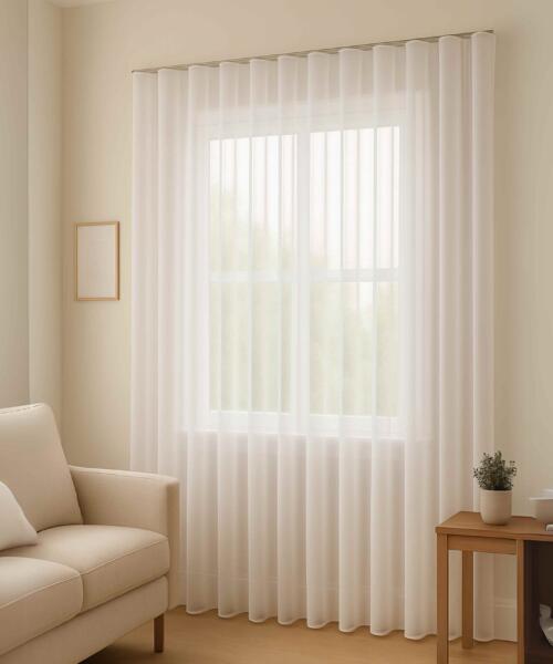 Wave Style Sheer Curtains