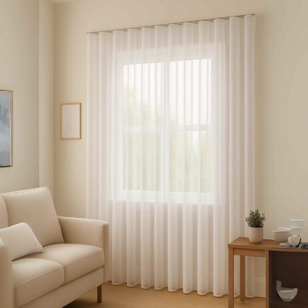 Wave Style Sheer Curtains